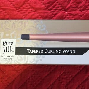 Pink Tapered Curling Wand